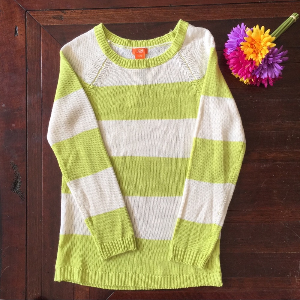 Joe FRESH Sweater Striped New XS
